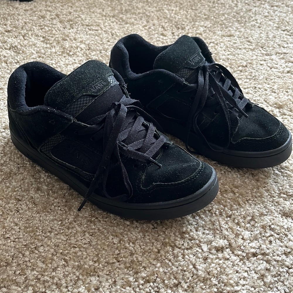 VTG Y2k Vans docket black chunky sneakers